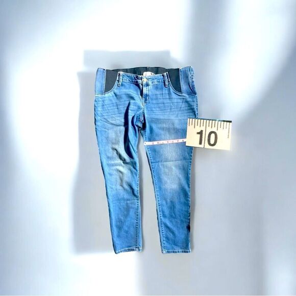 Isabel Maternity Jeans l Side Panel l 14/32R l EUC - Picture 7 of 13